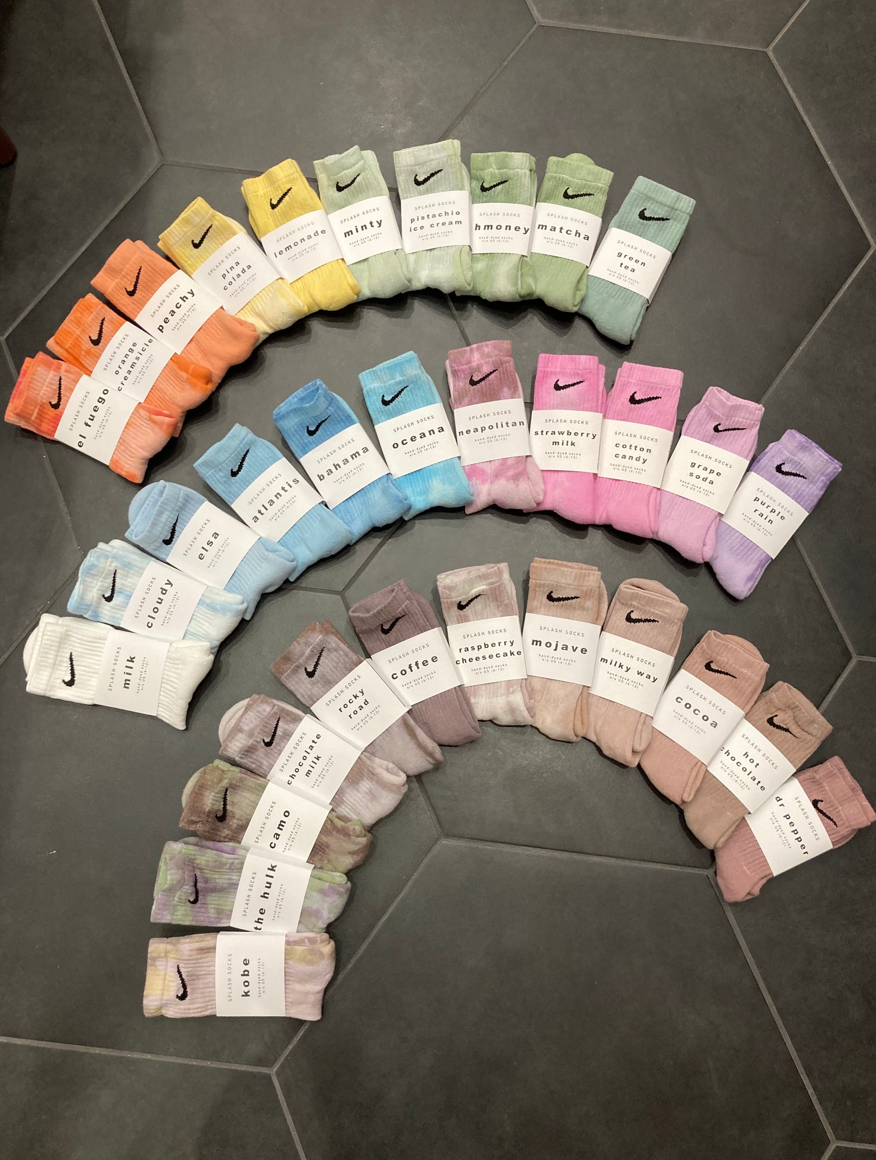 Splash Socks (45 Colors)